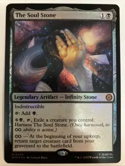 MTG - The Soul Stone - FOIL - 0066 Magic the Gathering Spider-Man SPM NM/M - Image 1