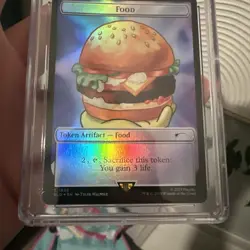 MTG | SpongeBob Secret Lair | Food Token (1938) | 🌈🌟Rainbow Foil CGC 10 Pop 3 - Image 2