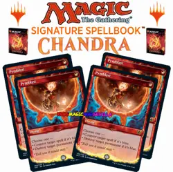 MTG 4 X Pyroblast - Rafaga de fuego SIGNATURE SPELLBOOK CHANDRA ENGLISH - Image 1