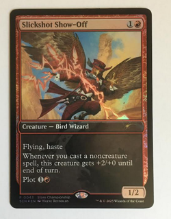 Slickshot Show-Off MTG Store Championship SCH Foil Top 8 Promo - Image 1