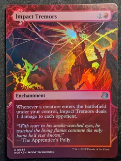 Impact Tremors - Foil - Wilds of Eldraine (MTG) - Image 1