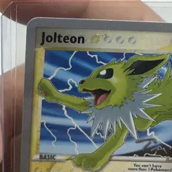 Pokemon TCG Jolteon Gold Star 101/108 2007 World Championships EX Power Keepers - Image 2