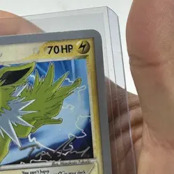 Pokemon TCG Jolteon Gold Star 101/108 2007 World Championships EX Power Keepers - Image 3
