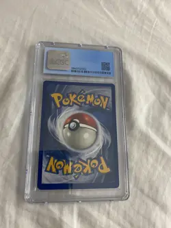 CGC (6.5)1999 Pokemon Charizard Base Set-Unlimited Holo Graded 4/102 WOTC TCG - Image 2