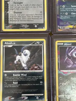 Pokemon TCG Absol Lot of 4 Near Mint 076/159 21/132 18/110 & Mega EX English - Image 2