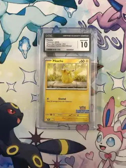 Pokemon Pikachu #214 Illustration Contest Winner BSP 2024 - CGC 10 Gem Mint - Image 1