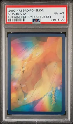 2000 Hasbro Pokemon Special Edition Battle Set Charizard Lenticular - PSA 8 - Image 1