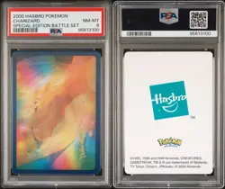 2000 Hasbro Pokemon Special Edition Battle Set Charizard Lenticular - PSA 8 - Image 3