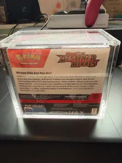 Destined Rivals Display / Pokemon / ENGLISCH / Mit Acryl Case / Neu / Sealed - Image 3