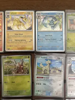 ⭐Pokemon Prismatic Evolution Master Ball LOT!⭐ Pokeball Promo Jolteon Vaporeon - Image 3