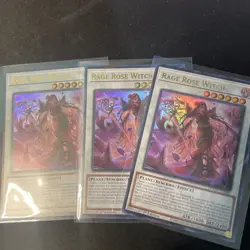 Yugioh Rage Rose Witch DOOD-EN040 Ultra Rare 1st Edition NM playset - Image 1