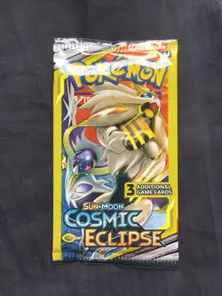 Pokemon Cards: Sealed Cosmic Eclipse 3 Card Booster Pack - Image 2