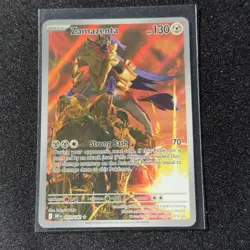 Zamazenta 201/182 Illustration Rare Destined Rivals Pokemon Card NM - Image 1
