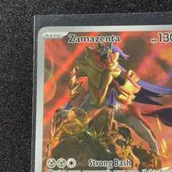 Zamazenta 201/182 Illustration Rare Destined Rivals Pokemon Card NM - Image 3