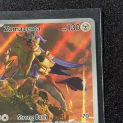Zamazenta 201/182 Illustration Rare Destined Rivals Pokemon Card NM - Image 4