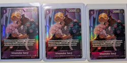 One Piece TCG Vinsmoke Sanji Treasure Rare OP10-063 Legacy Of The Master x3 card - Image 1