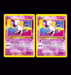 2000 Pokemon MEW #8 Non Holo BLACK STAR PROMO League Set Cards Lot Rare WotC NM+ - Image 2
