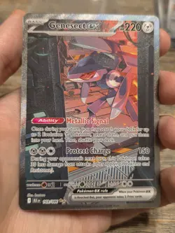 Genesect ex 169/086 SIR Black Bolt Pokemon Card Mint - Image 1