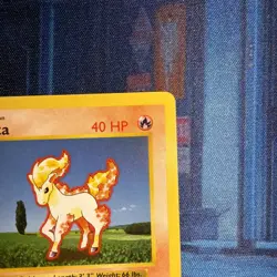 Ponyta - 1ST EDITION - SHADOWLESS - 1999 BASE SET card # 60/102 - LP - Image 4