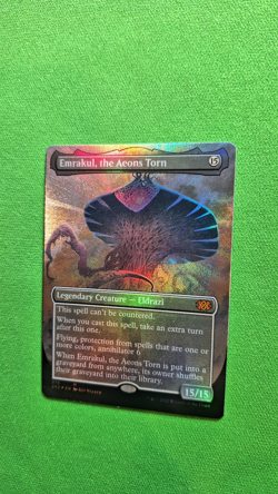 Emrakul, the Aeons Torn - Textured Foil - NM - Double Masters 2022 - English - Image 3