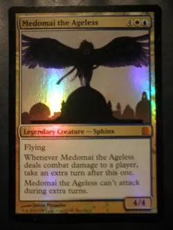 mtg magic medomai the ageless FOIL ENGLISH medomai le sans age theros - Image 1