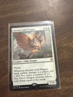 Ancient Gold Dragon Commander Legends: Battle for Baldur's Gate Regular - Image 1
