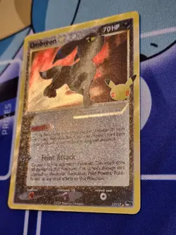 Pokemon TCG Umbreon Gold Star 17/17 Celebrations Classic Collection NM CLEAN - Image 3