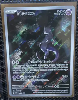 Mewtwo SVP052 Full Art S&V: UPC 151 Black Star Promo Pokemon TCG - Image 1