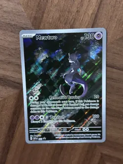 Mewtwo SVP052 Full Art S&V: UPC 151 Black Star Promo Pokemon TCG - Image 2