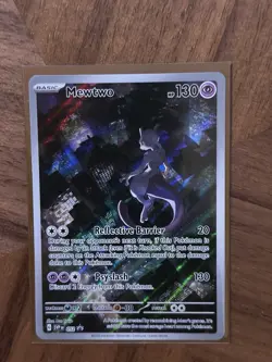 Mewtwo SVP052 Full Art S&V: UPC 151 Black Star Promo Pokemon TCG - Image 4
