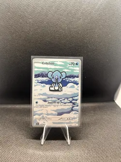 Pokemon TCG Cubchoo Illustration Rare Black Bolt 109/086 - Image 1