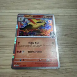 Ethan's Typhlosion 034/182 - SV10: Destined Rivals Pokemon Rare Holo NM - Image 1