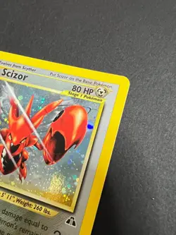 Pokemon TCG. ENG Scizor 10/75 Neo Discovery Holo. Unlimited. LP + Read desc. - Image 4