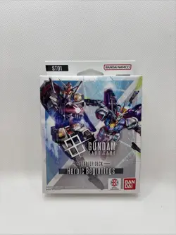 Gundam Card Game - Starter Deck - ST-01 - Heroic Beginnings English New Sealed - Image 1