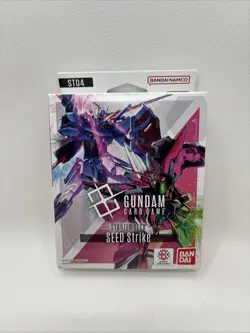 Gundam Card Game - Starter Deck - ST-04 - Seed Strike English New Sealed - Image 1