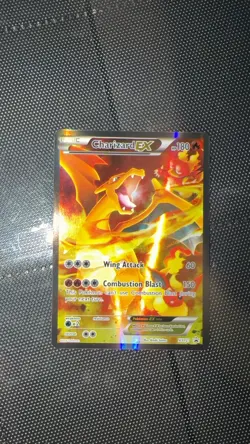2016 Pokemon Charizard Ex XY121 Red & Blue Collection Full Art Promo Card - Image 3