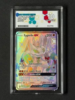 ACE 10 Zygarde GX SV65/SV94 Pokemon Card Hidden Fates Shiny Vault GEM MINT - Image 1
