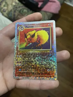 Flareon 2002 Legendary Collection Reverse holo Pokemon Card TCG 10/110 - Image 1