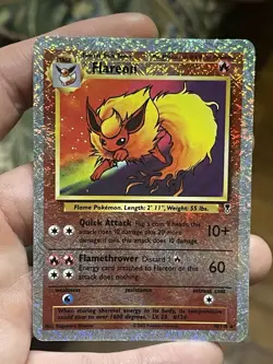 Flareon 2002 Legendary Collection Reverse holo Pokemon Card TCG 10/110 - Image 2