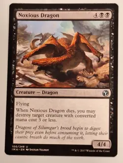 Noxious Dragon - Iconic Masters - Magic the Gathering MTG Nice! - Image 1