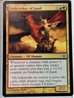 Godtracker of Jund - Alara Reborn - Magic the Gathering MTG Nice! - Image 1