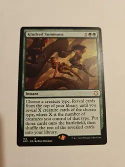Kindred Summons Commander: Adventures in the Forgotten Realms Regular - Image 1