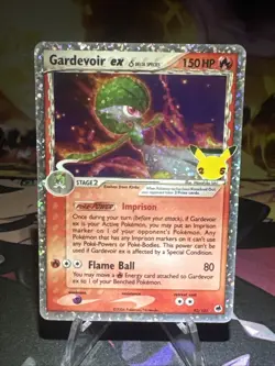 Gardevoir ex (Delta Species) #93/101 Celebrations: Classic Collection Pokemon NM - Image 1