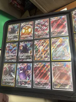 Pokemon VMAX Card Lot ! NM/M Never Played! 38 Cards Leafeon 008/203 Crobat Sand - Image 2