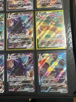Pokemon VMAX Card Lot ! NM/M Never Played! 38 Cards Leafeon 008/203 Crobat Sand - Image 5