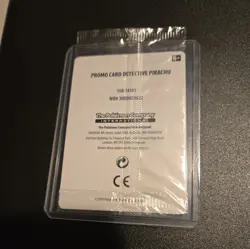 Pokemon 2019 Black Star Promo SM190 DVD Stamped Holo Detective Pikachu Sealed - Image 3