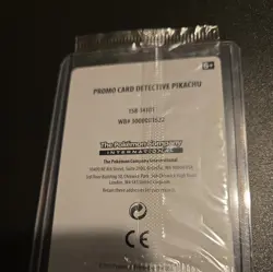 Pokemon 2019 Black Star Promo SM190 DVD Stamped Holo Detective Pikachu Sealed - Image 4