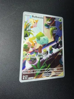 Pokemon TCG Bulbasaur IR Stellar Crown 143/142 - Image 3