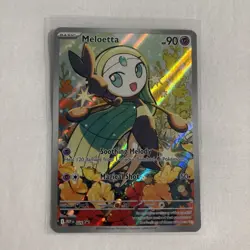 Meloetta 026 Illustration Rare Promo 1 Pokemon Mega Evolution Meloetta MEP 026 - Image 1