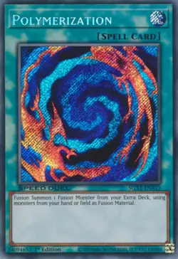 Yugioh! LP Polymerization (A) - SGX1-ENA12 - Secret Rare - 1st Edition Lightly P - Image 1